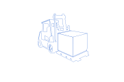 Delivery And Warehousing Solutions Logo